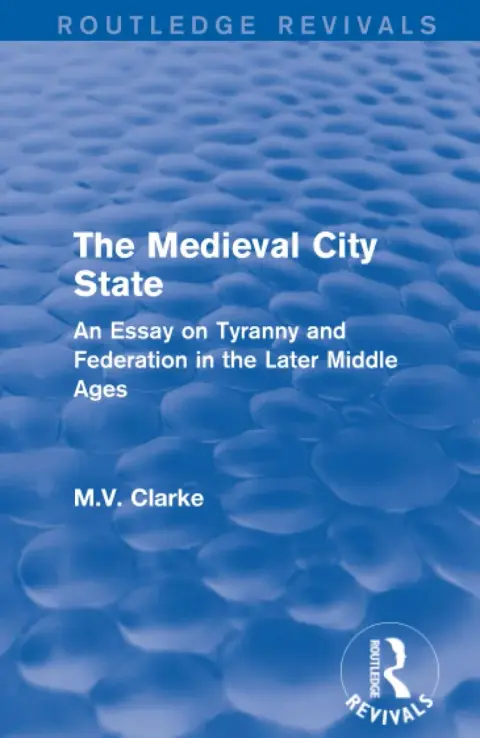 Cover of The Medieval City State
