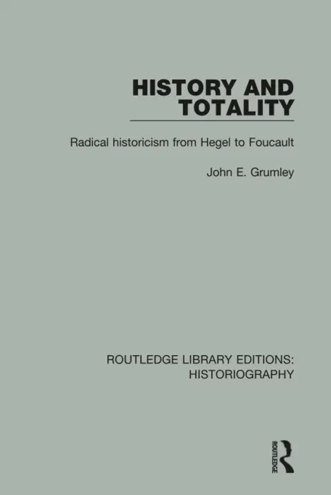 Cover of History and Totality