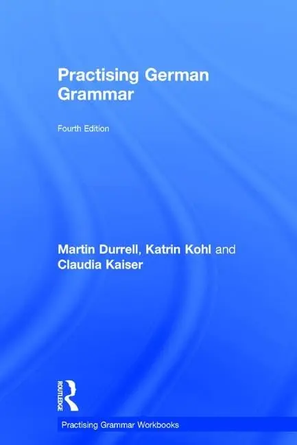 Cover of Practising German Grammar