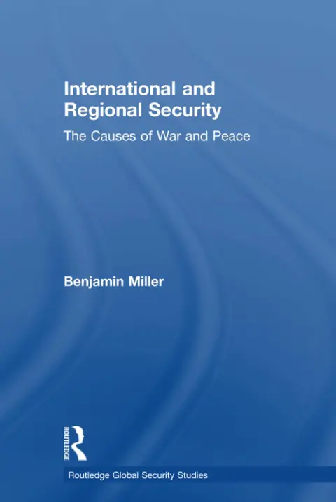 Cover of International and Regional Security