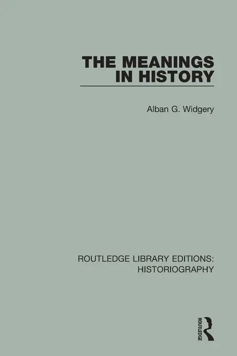 Cover of The Meanings in History