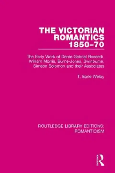 Cover of The Victorian Romantics 1850-70