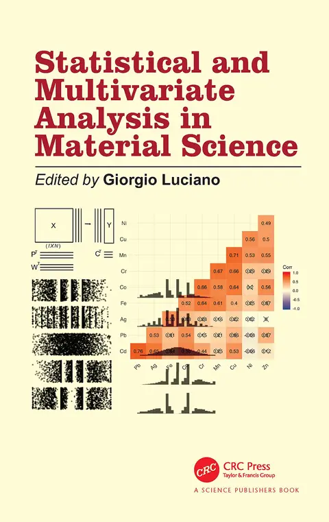 Cover of Statistical and Multivariate Analysis in Material Science