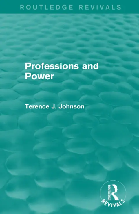 Cover of Professions and Power