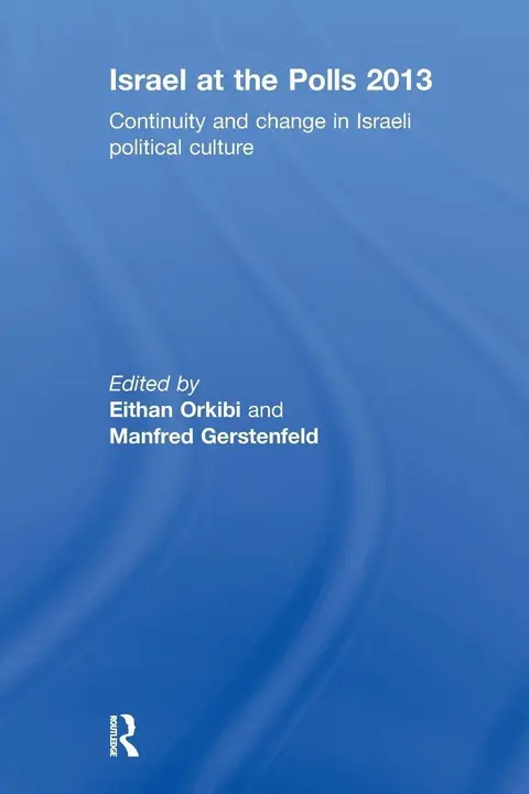Cover of Israel at the Polls 2013