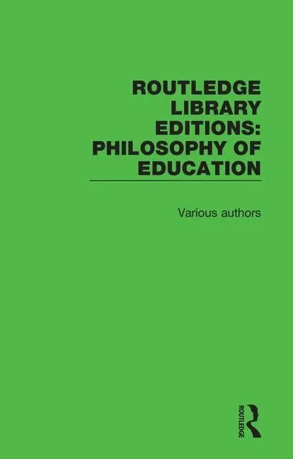 Cover of Routledge Library Editions