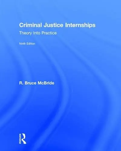 Cover of Criminal Justice Internships