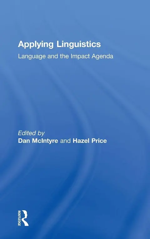Cover of Applying Linguistics