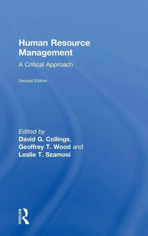 Cover of Human Resource Management