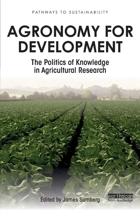 Cover of Agronomy for Development