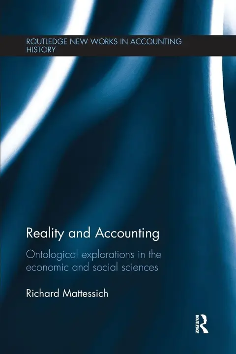 Cover of Reality and Accounting