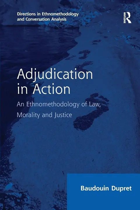 Cover of Adjudication in Action