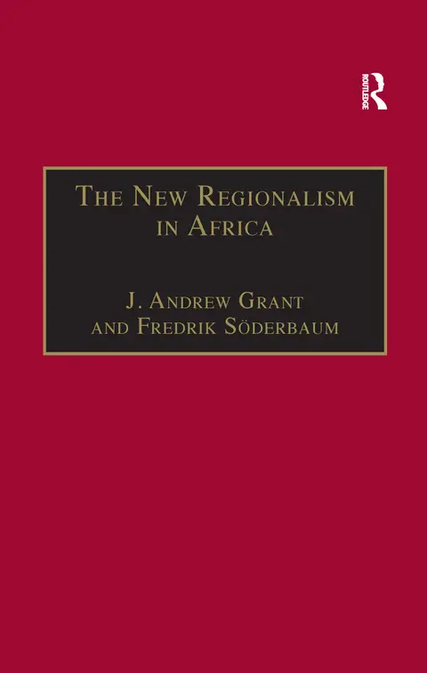 Cover of The New Regionalism in Africa