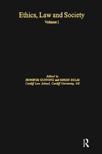 Cover of Ethics, Law and Society