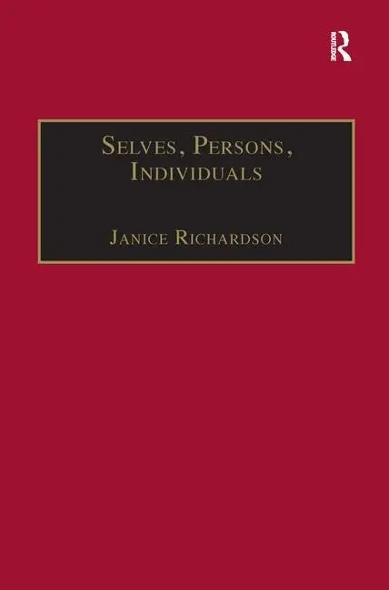 Cover of Selves, Persons, Individuals