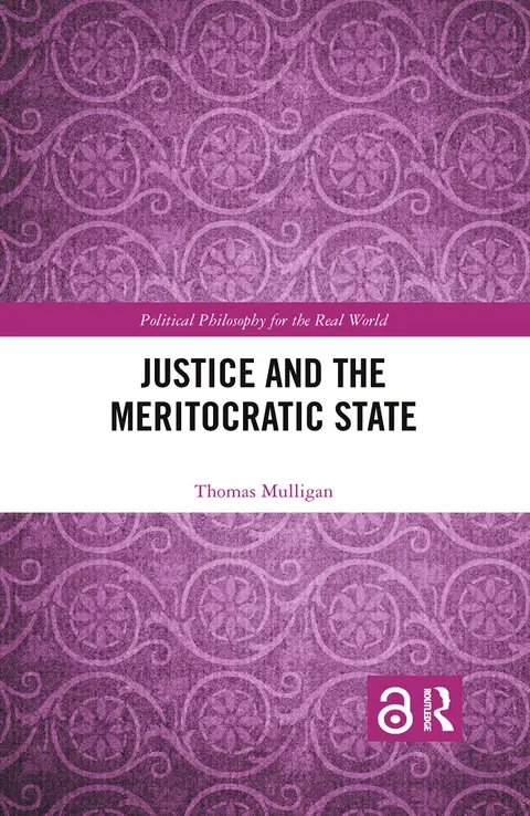 Cover of Justice and the Meritocratic State