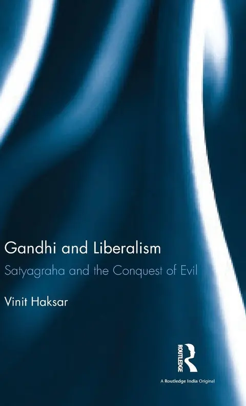 Cover of Gandhi and Liberalism