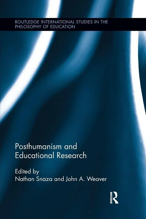 Cover of Posthumanism and Educational Research