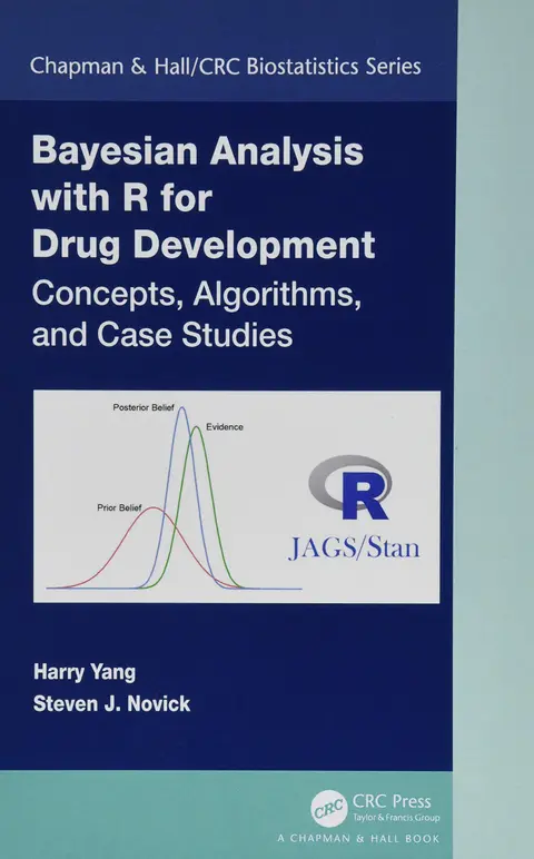 Cover of Bayesian Analysis with R for Drug Development