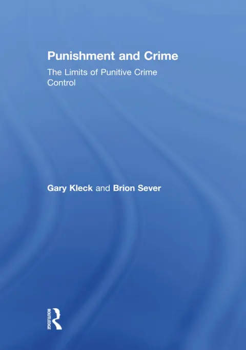 Cover of Punishment and Crime