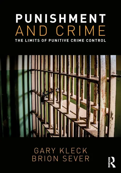 Cover of Punishment and Crime