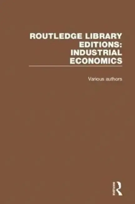 Cover of Industrial Economics