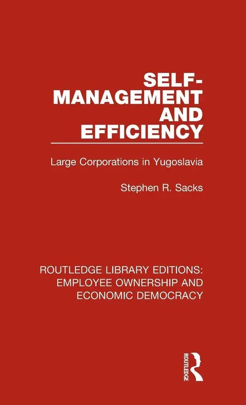 Cover of Self-Management and Efficiency