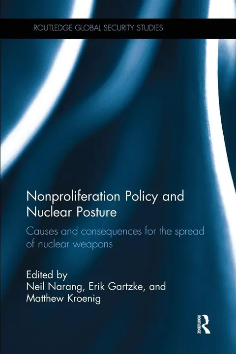 Cover of Nonproliferation Policy and Nuclear Posture