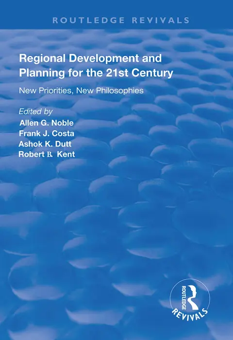 Cover of Regional Development and Planning for the 21st Century