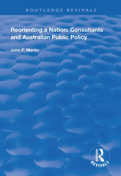 Cover of Reorienting a Nation