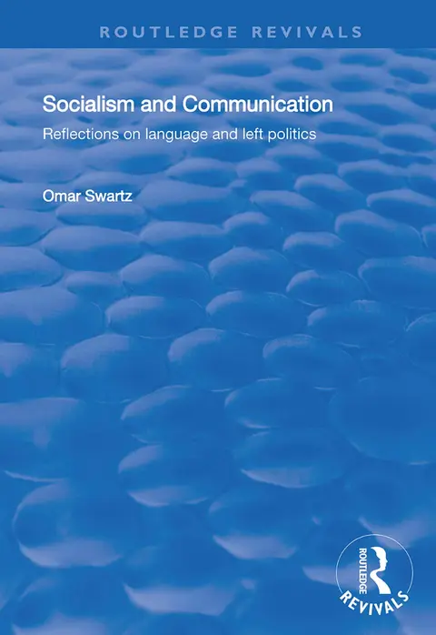 Cover of Socialism and Communication