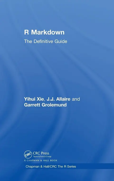 Cover of R Markdown