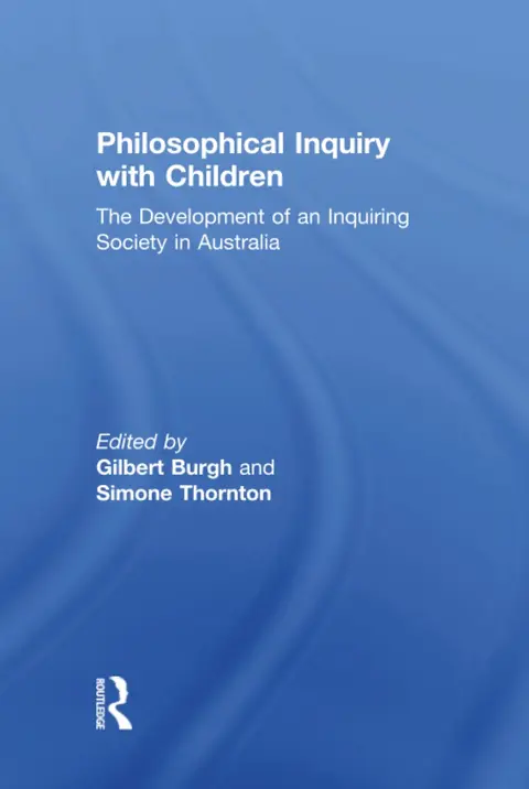 Cover of Philosophical Inquiry with Children