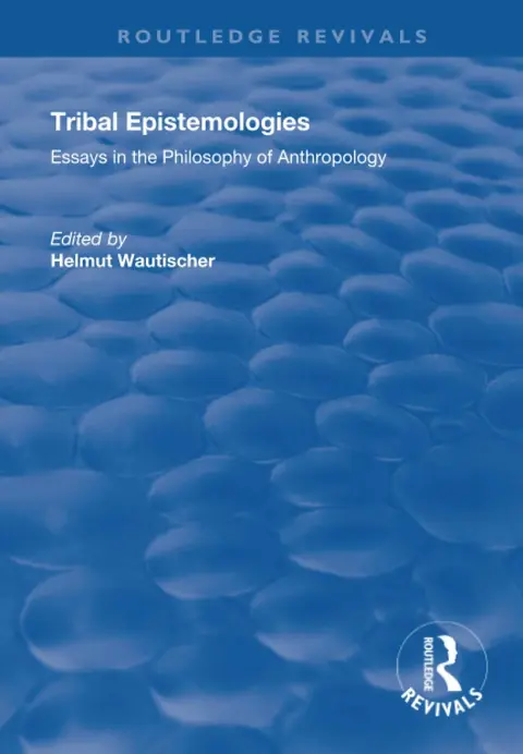 Cover of Tribal Epistemologies