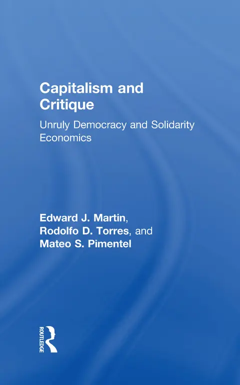 Cover of Capitalism and Critique