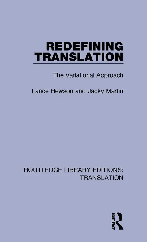 Cover of Redefining Translation