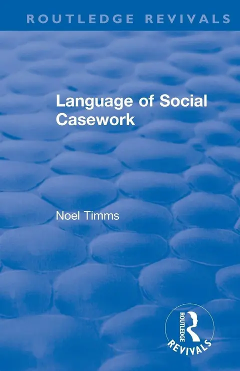 Cover of Language of Social Casework