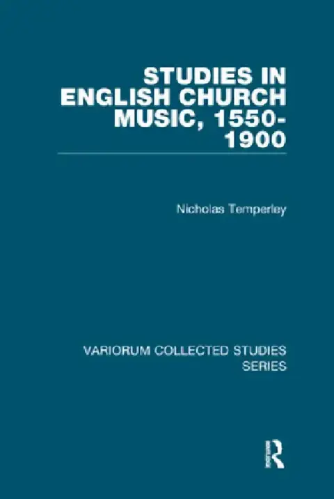 Cover of Studies in English Church Music, 1550-1900