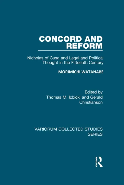 Cover of Concord and Reform