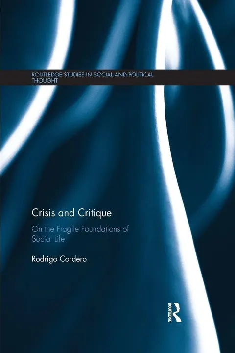 Cover of Crisis and Critique
