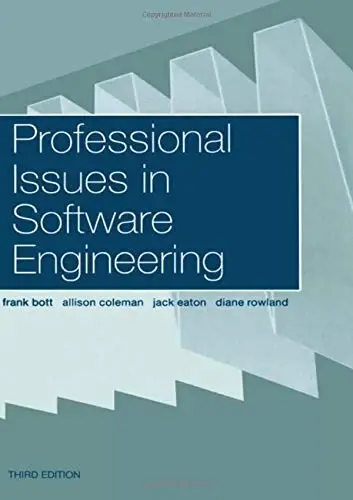 Cover of Professional Issues in Software Engineering