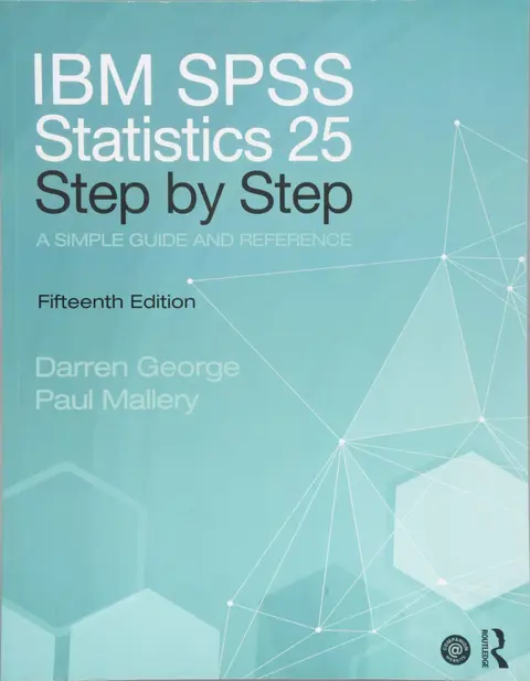 Cover of IBM SPSS Statistics 25 Step by Step