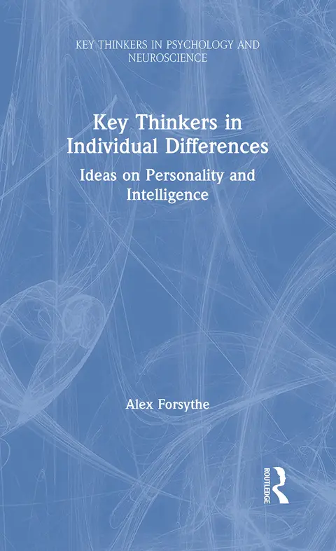 Cover of Key Thinkers in Individual Differences