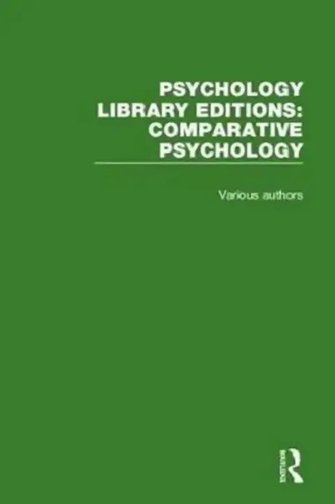 Cover of Comparative Psychology