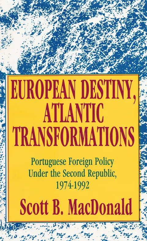 Cover of European Destiny, Atlantic Transformations
