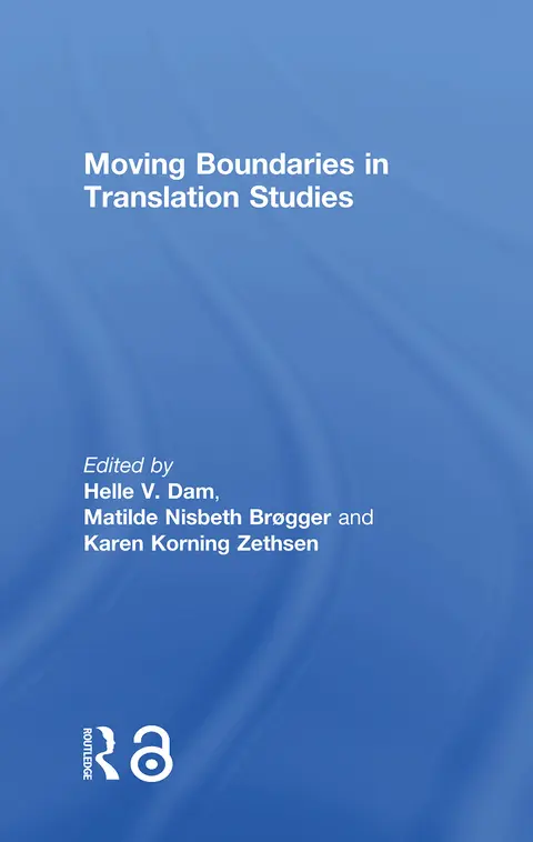 Cover of Moving Boundaries in Translation Studies