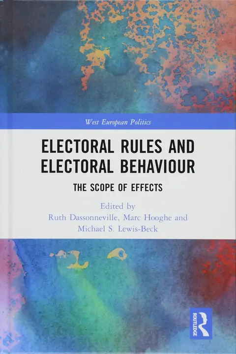 Cover of Electoral Rules and Electoral Behaviour