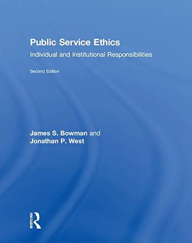 Cover of Public Service Ethics