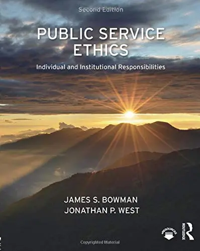 Cover of Public Service Ethics