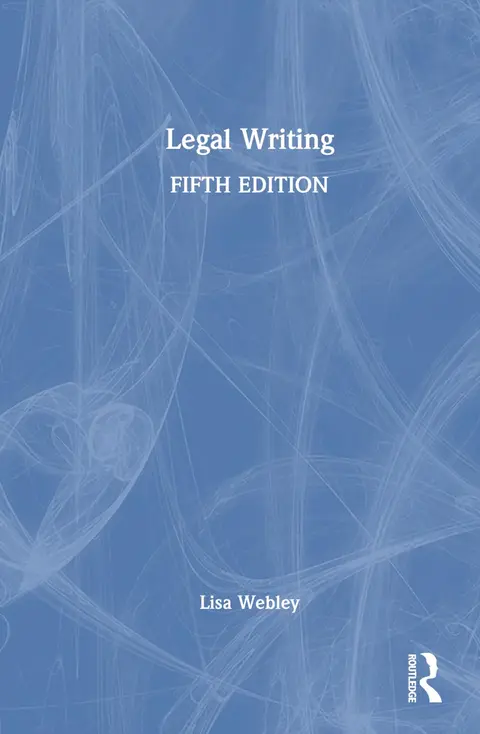 Cover of Legal Writing